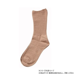 神戸生絲　コベス　婦人シルク混ふくらはぎ楽らくソックス22-25cm  3971  ベージュ