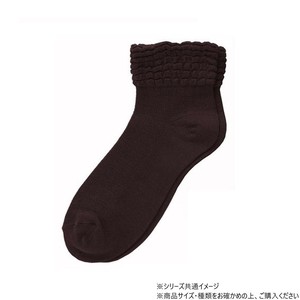 神戸生絲　コベス　婦人ゴムなしソックス (綿混)22-24cm  3222  ブラック