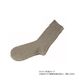 神戸生絲　コベス　紳士ゴムなしソックス (毛混)24-26cm  5111  サンド