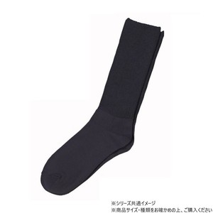 神戸生絲　コベス　紳士ふくらはぎ楽らくソックス(綿混)24-27cm  5950  ブラック