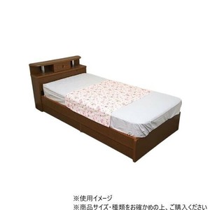 神戸生絲　防水ソフトパイルシーツ(花柄)90×145cm  BPS-2  ピンク