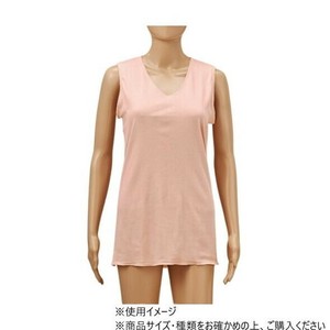 神戸生絲 婦人ノースリーブ M PC721   ピーチ