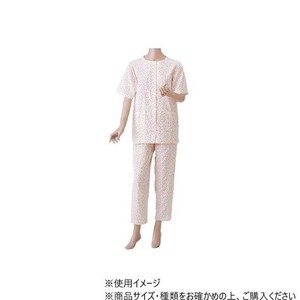 神戸生絲 婦人楽らくガーゼパジャマ上下(半袖) S No.900  ローズ