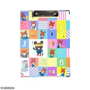 ☆【ナース雑貨】くまのがっこう　クリップボード　the bears school イエロー　ST-ZKU0027