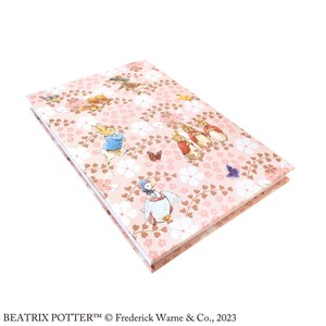 ☆【ウサギ】【スタンプ帳】【和雑貨】【ピーターラビット】御朱印帳　Flower carpet　ST-TP0019