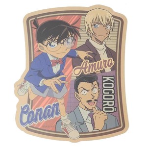 【ステッカー】名探偵コナン トラベルステッカー コナン＆小五郎＆安室
