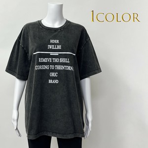 T-shirt Pigment Tunic T-Shirt [S/S NEW]