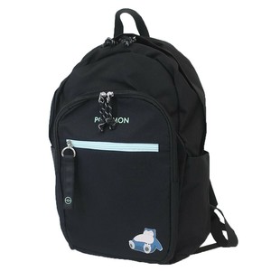 【リュックサック】ポケットモンスター チャーム付きリュック クロ カビゴン