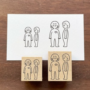 peppoko 手帳スタンプ からだメモ スタンプマルシェ 日本製 はんこ 女の子