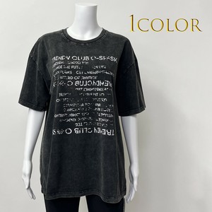 【2025春夏新作】【M〜L】【キャリア】【ミセス】ピグメントチュニックTシャツ　k10688