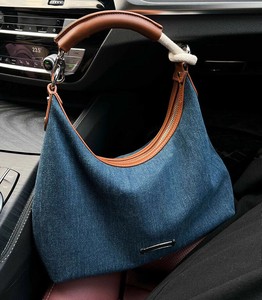 ※キズあり【OUTLET80%OFF】WT0782o デニムワンショルダーバッグ ブルー PU カジュアル