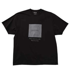 OUTDOOR PRODUCTS ビッグサイズ 天竺半袖Tシャツ ブラック