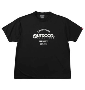 OUTDOOR PRODUCTS ビッグサイズ DRYメッシュ半袖Tシャツ ブラック
