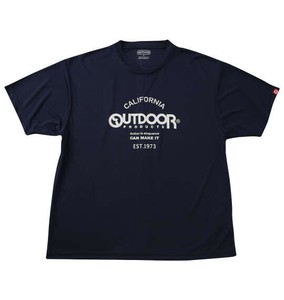 OUTDOOR PRODUCTS ビッグサイズ DRYメッシュ半袖Tシャツ ネイビー