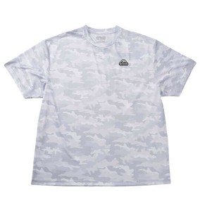 OUTDOOR PRODUCTS ビッグサイズ DRYメッシュカモフラ柄半袖Tシャツ グレー
