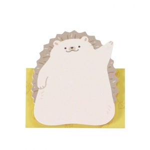 Stamp KUTSUWA Hedgehog Kutsuwa