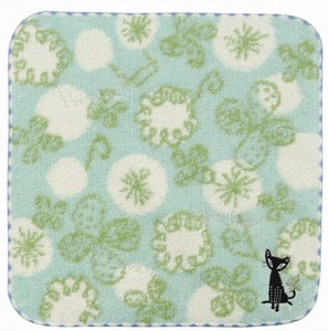 Towel Handkerchief Toweling handkerchief Green