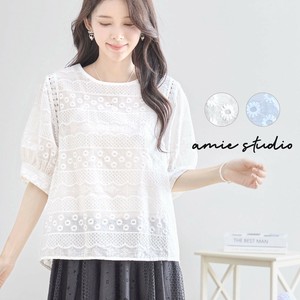 【2025新作】【M〜L】 エンブロイダリーコットントップス(N12-733)(5号店)FM5