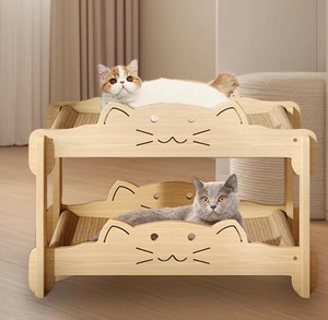 猫用 2段ベッド 多機能 快適 ペット用品   WCM074
