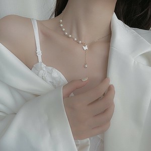 韓国　ネックレス ネックレス レディース　ネックレス シルバー925　メッキ ネックレス シルバー