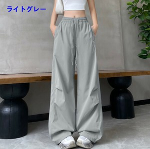 ワイドパンツ  速乾 無地 ゆったり 快適 レディース ファッション   MBQ1164