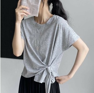 u28194トップス レディース シャツ Tシャツ プルオーバー 5色 短袖 カジュアル  2025夏新作