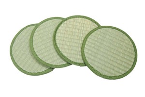 い草雑貨 座卓敷き 円形 (4枚1組) GR 144001055
