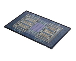 国産い草玄関マット(裏貼り) オリエンタル BL 約60×90cm 81816302
