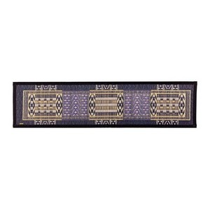 国産い草玄関マット(裏貼り) オリエンタル BL 約30×120cm 81816303