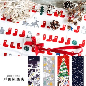 【日本製 老舗 戸田屋商店】注染 てぬぐい クリスマス