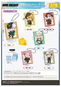 「受注締切7/3」WIND BREAKER　とじコレ　アクリルキーチェーン -RPG-