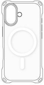 4ホールケース MagSafe対応  iPhone2025 6.3inch(2眼)対応 クリア i39FiJS04