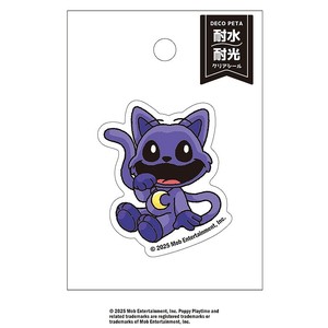 ■2025SS　先行予約■　Poppy Playtime　デコペタ耐光・耐水ステッカー　キャットナップ