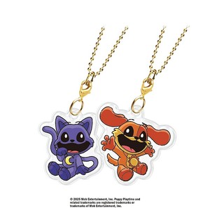 ■2025SS　先行予約■　Poppy Playtime　クリアニコイチキーホルダー　キャットナップ＆ドックデイ