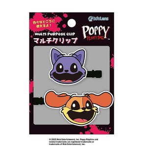 ■2025SS　先行予約■　Poppy Playtime　マルチクリップ　キャットナップ＆ドックデイ