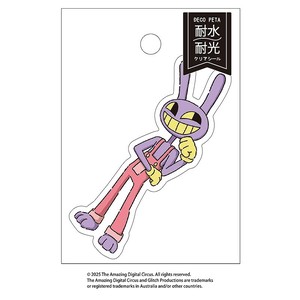 ■2025SS　先行予約■　The Amazing Digital Circus　デコペタ耐光・耐水ステッカー　ジャックス