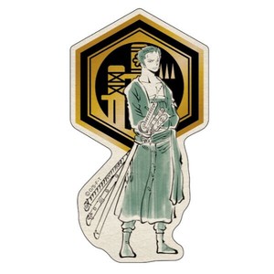 *9/中入荷 ワンピース　ONE PIECE ステッカー　日本製【6/30締切】スマホケースにピッタリサイズ