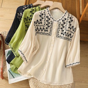 Button Shirt/Blouse COLOR Cotton