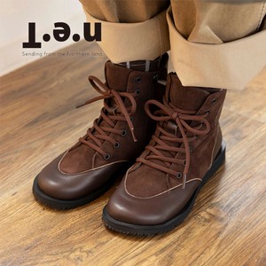【予約販売】日本製　ブーツ　幅広4E　冬底 本革　22.5~24.5cm