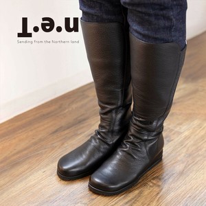 【予約販売】日本製　ブーツ　幅広4E　冬底 本革　22.5~24.5cm