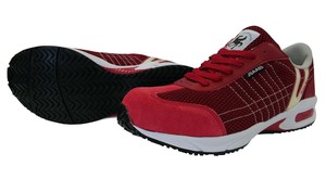 日進ゴム ハイパーV　JSAA　B種認定　プロスニーカー(ヒモ) 24.0cm ワイン 2000