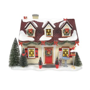 【Department56】ライトハウス カーディナルハウス <クリスマス>