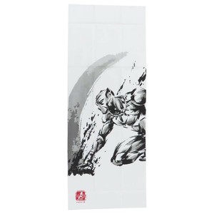【薄手タオル】ブラックパンサー 手ぬぐい アクション