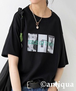 [antiqua] T-shirt Ladies fashion T-Shirt