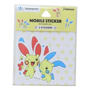 【ステッカー】ポケットモンスター モバイルステッカー プラスル＆マイナン