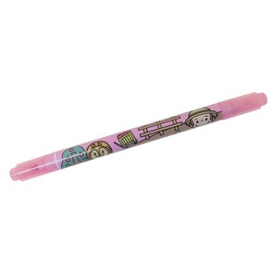 【ペン】おさるのジョージ カラーツインペン ピンク