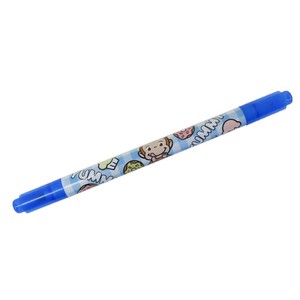 【ペン】おさるのジョージ カラーツインペン ブルー