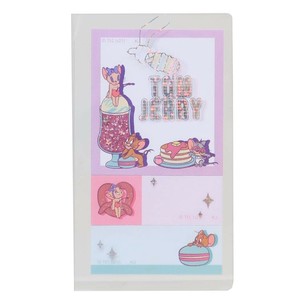 【付箋】トム＆ジェリー カバー付き付箋 COLORFUL SWEETS パープル