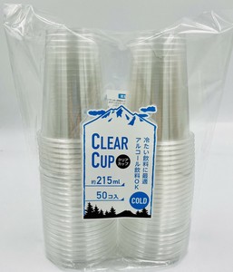 户外用餐具 户外 透明 215ml 50个