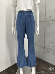 カットデニムフレアーPN